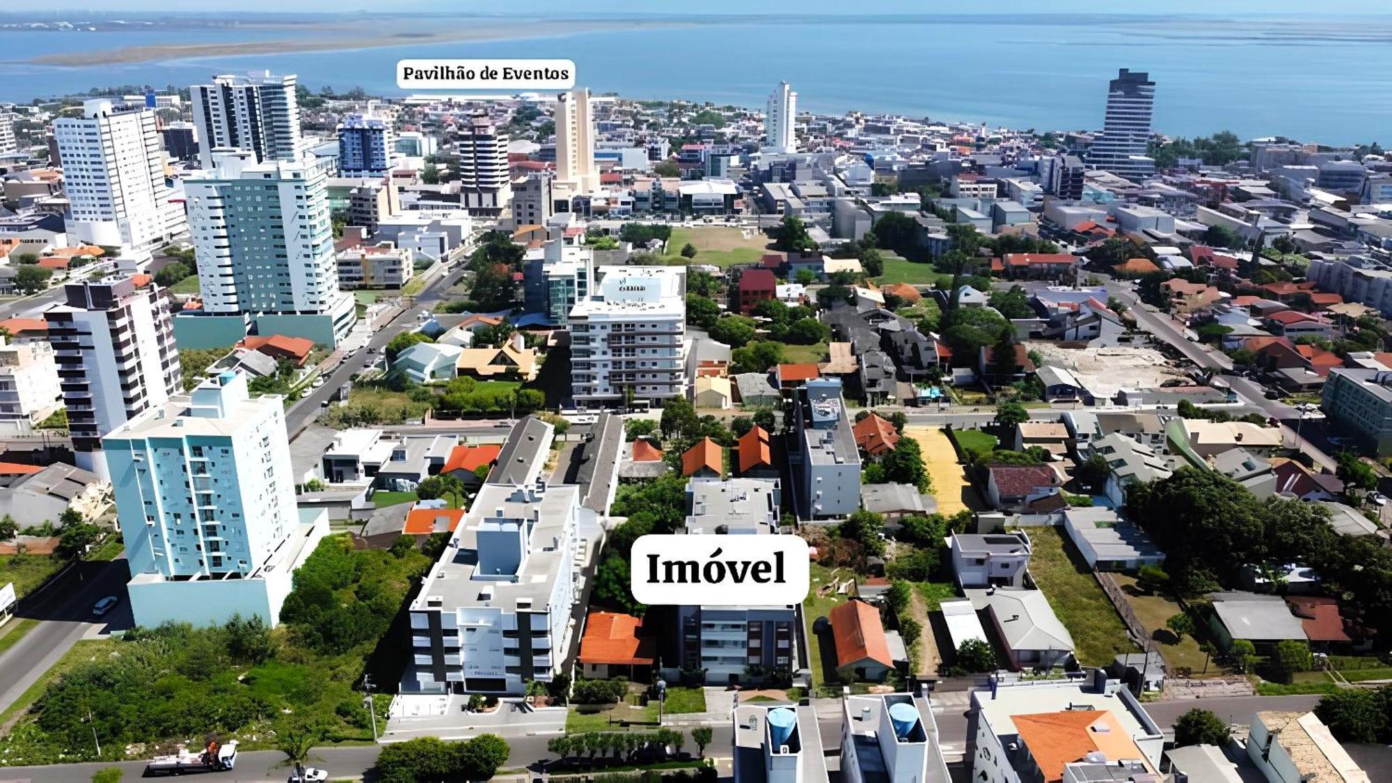 טרמנדאי Apartamento Centralizado A Poucas Quadras Do Mar. מראה חיצוני תמונה